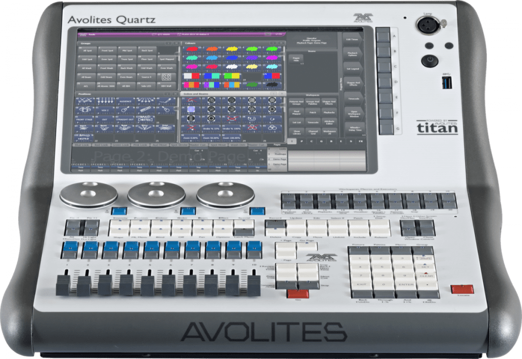 Avolites Quartz Lighting Console AVL Supply Sales Portal