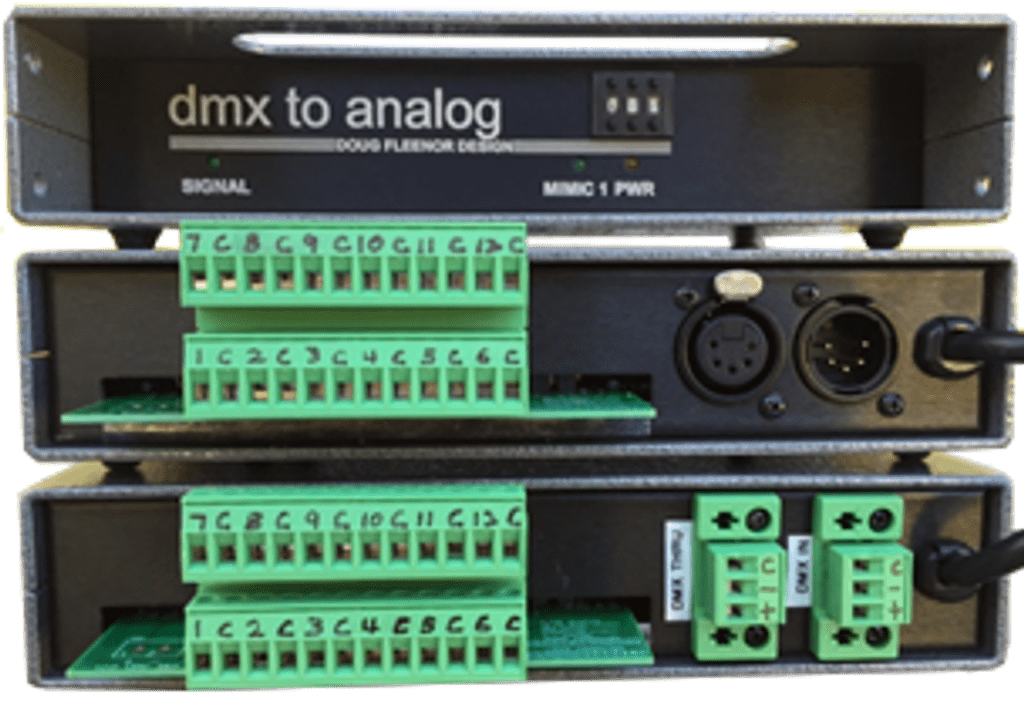 Doug Fleenor 12-Channel DMX to Analog Converter - 0-10V Output | AVL ...