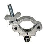Silver Mill with 1/2" Flat Head Bolt