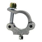 Silver Mill with 3/8" Hex Head Bolt with Nylock Nut