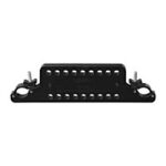 Multi Hole Black Anodized