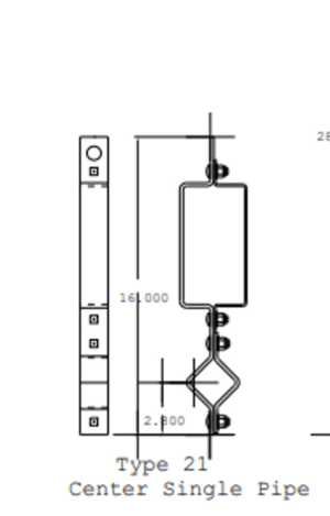 ETC Connector Strip Hanging Brackets