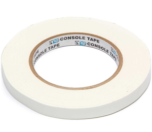 New Lot of 6 Shurtape P-724 White Console Tape - 1/2" x 60yds - Clearance