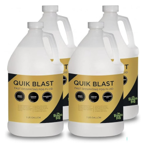 Froggys Fog QuikBlast Fog Fluid - Case of Four 1 Gallon Bottles - Clearance