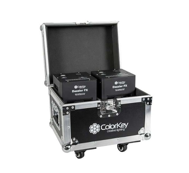ColorKey Dazzler FX 2-Piece Road Case - Image 3