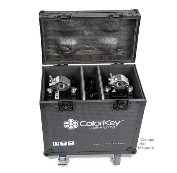 ColorKey 2-pc Flight Case for Creator BX7 Wash - Image 2