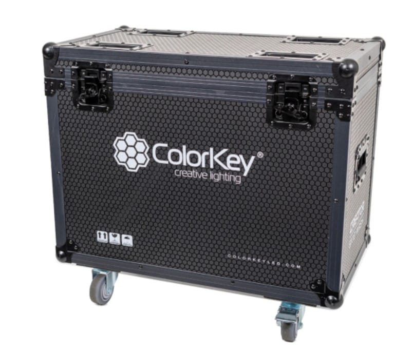 ColorKey 2-pc Flight Case for Creator BX12 Wash
