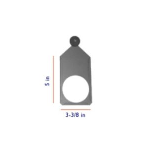Rosco BG Size Glass Gobo Holder (79mm) for Altman Fixtures