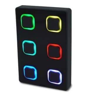 Visual Productions B-Station2 Wall-Mount Button Panel