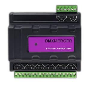 Visual Productions DmxMerger DIN Rail DMX Merger