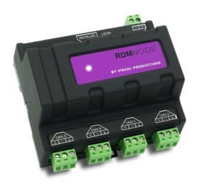 Visual Productions RdmNode 4-Port eDMX Converter
